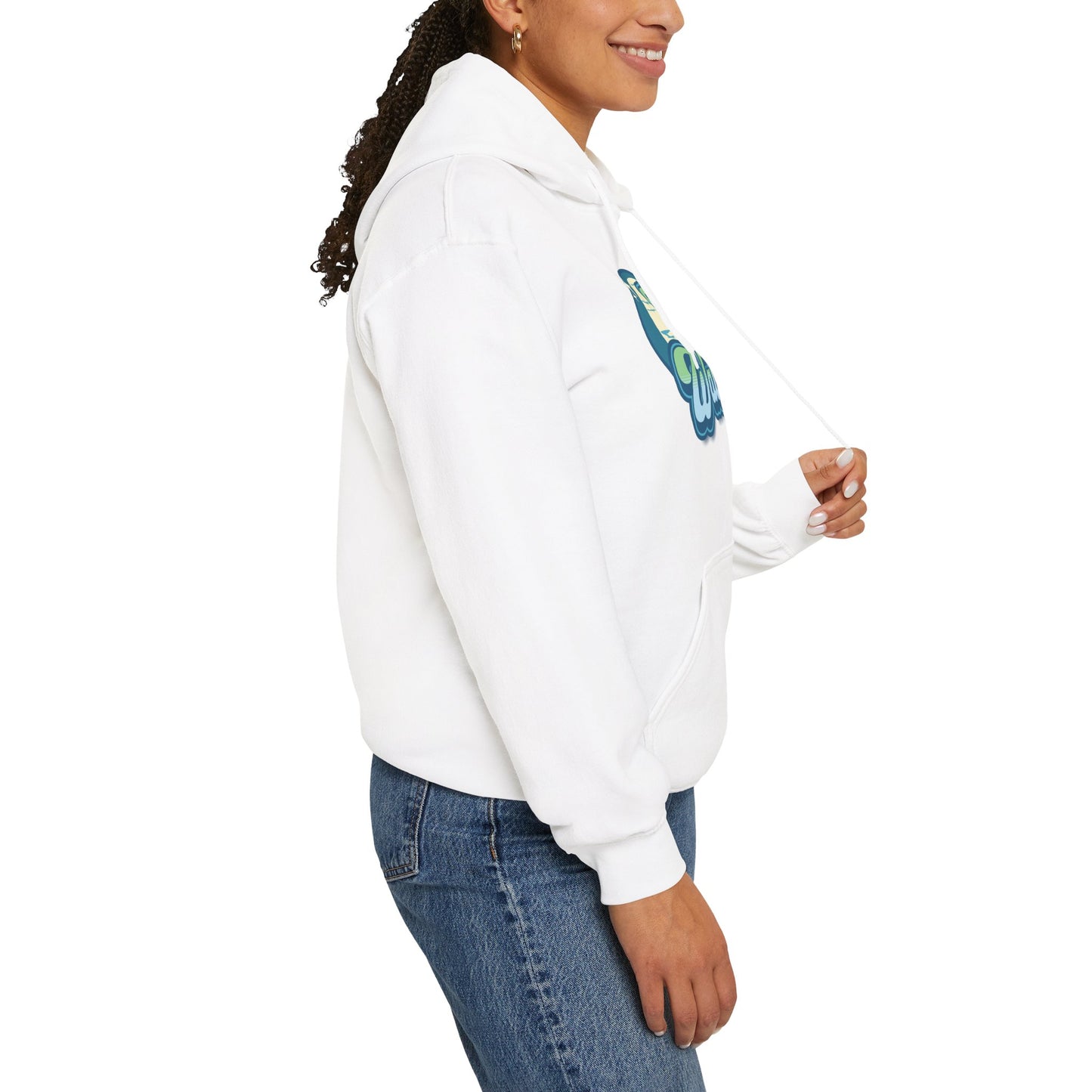 The Nerdy Birder Bird Watcher Teal Unisex Hoodie - Cozy Sweatshirt for Nature Lovers