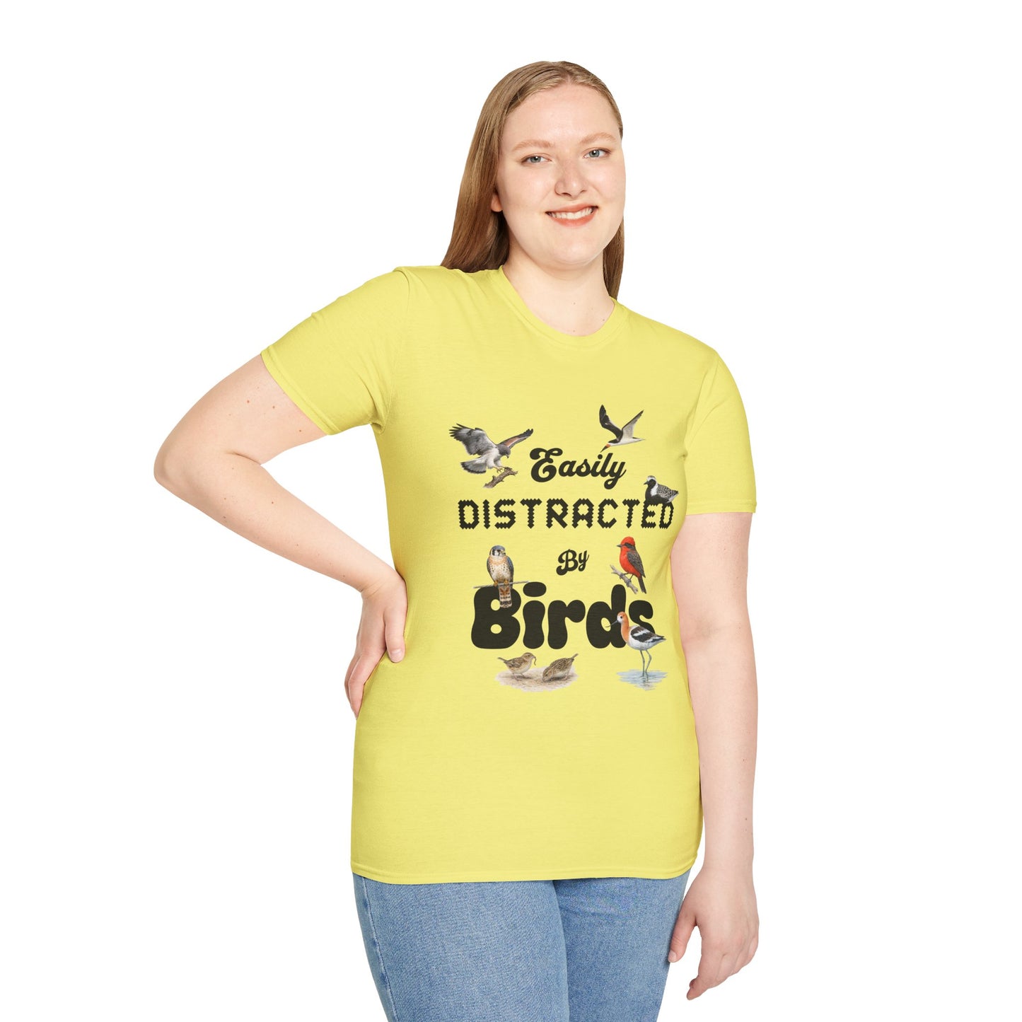 Easily Distracted by Birds - Texas Edition T-shirt