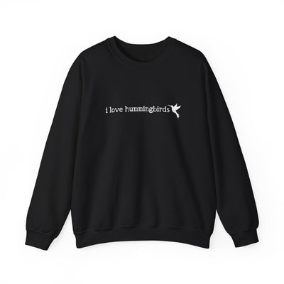 I Love Hummingbirds - Unisex Heavy Blend™ Crewneck Sweatshirt