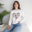 Bird Heart Graphic Unisex Crewneck Sweatshirt