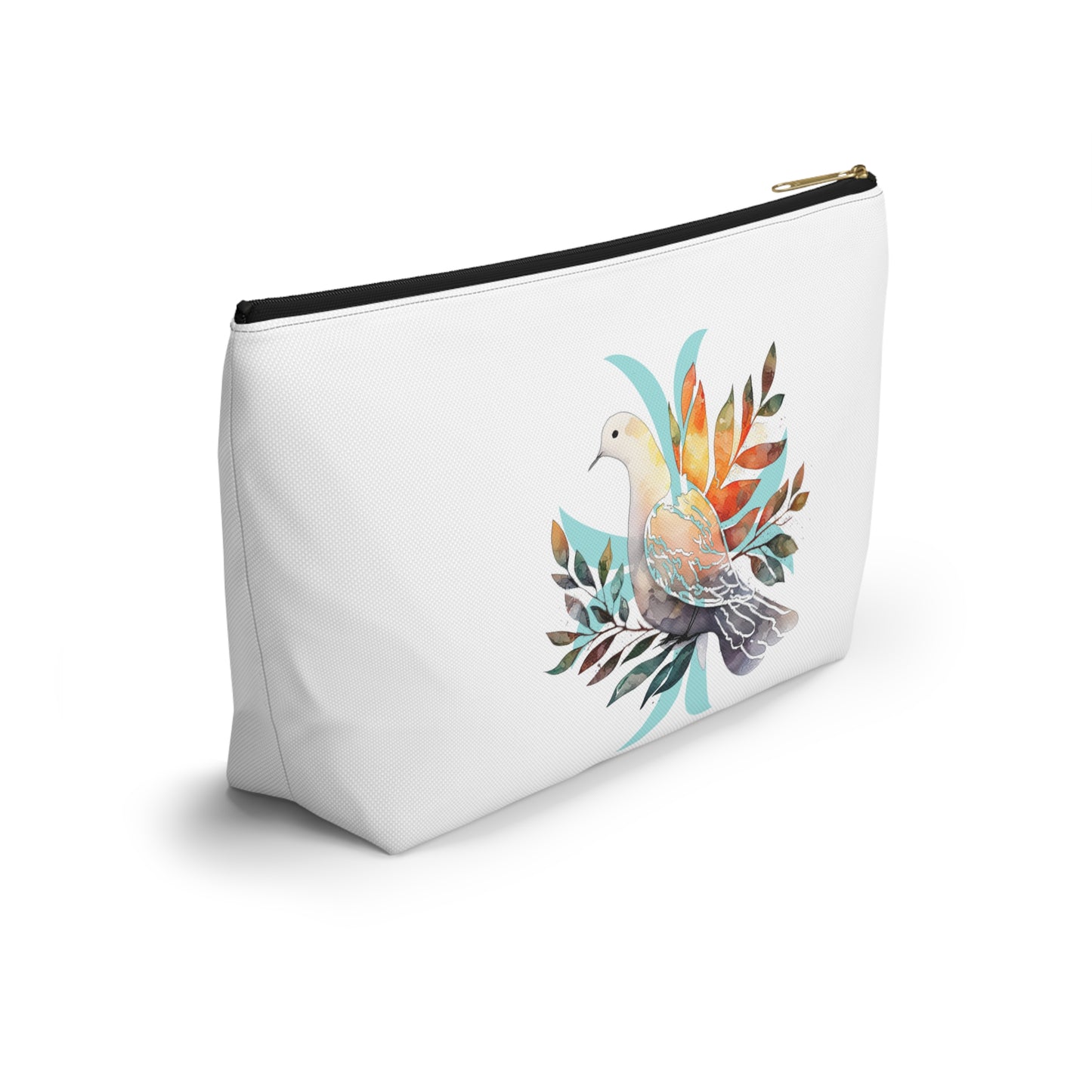 Peaceful Dove Accessory Pouch in White