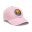 The Nerdy Birder - "I'd Rather be Birding" Dad Hat, Leather Patch Cap, Perfect Gift for Dads, Nature Lovers, Casual Style Cap, Summer Accessories