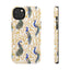 Elegant Peacock Tough Phone Case - Stylish Protection for Nature Lovers
