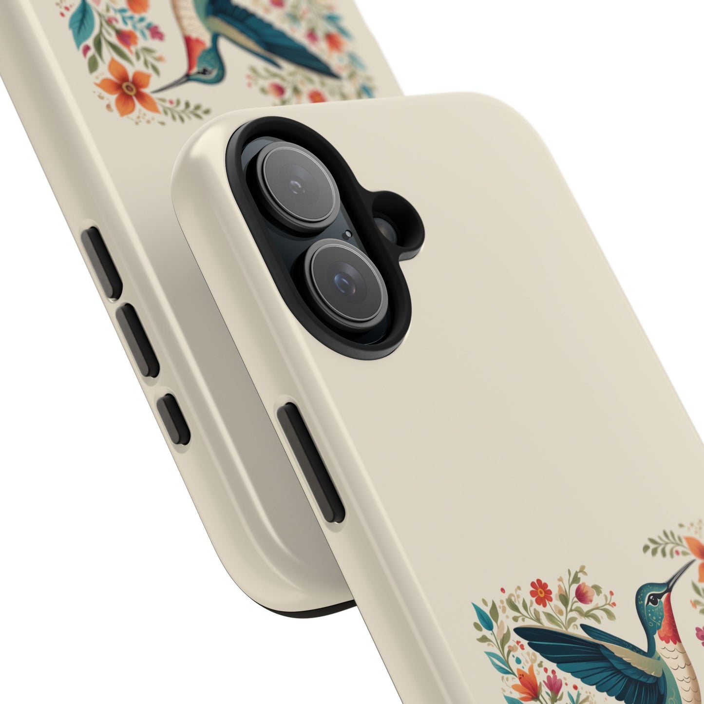 Hummingbird in Bloom Tough Phone Cases