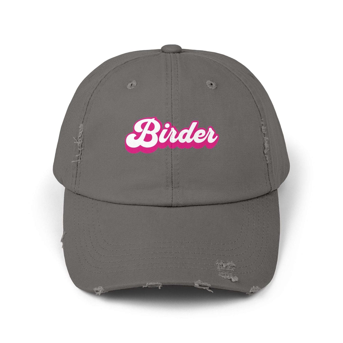The Nerdy Birder Birder Vintage Style Hat - Unisex Distressed Cap