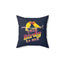 Talk Birdy To Me Vibrant Square Pillow - Home Decor