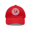 The Nerdy Birder - "Fluent in Fowl Language"  Dad Hat, Leather Patch Cap, Perfect Gift for Dads, Nature Lovers, Casual Style Cap, Summer Accessories