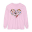 Bird Heart Unisex Garment-dyed Long Sleeve T-Shirt
