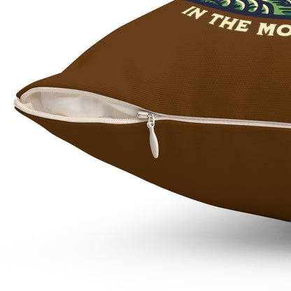 Birding Is Better Square Pillow - Outdoor Camping Decor for Nature Lovers