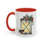 Cozy Christmas Lantern Accent Coffee Mug – Perfect Gift for Bird Lovers