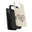 Bird Heart Tough Phone Cases - Cute Wildlife Design, Gift for Nature Enthusiasts, Durable Cases for Birdwatching