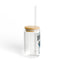 The Nerdy Birder Birding In Texas 16oz Sipper Glass With Bamboo Lid