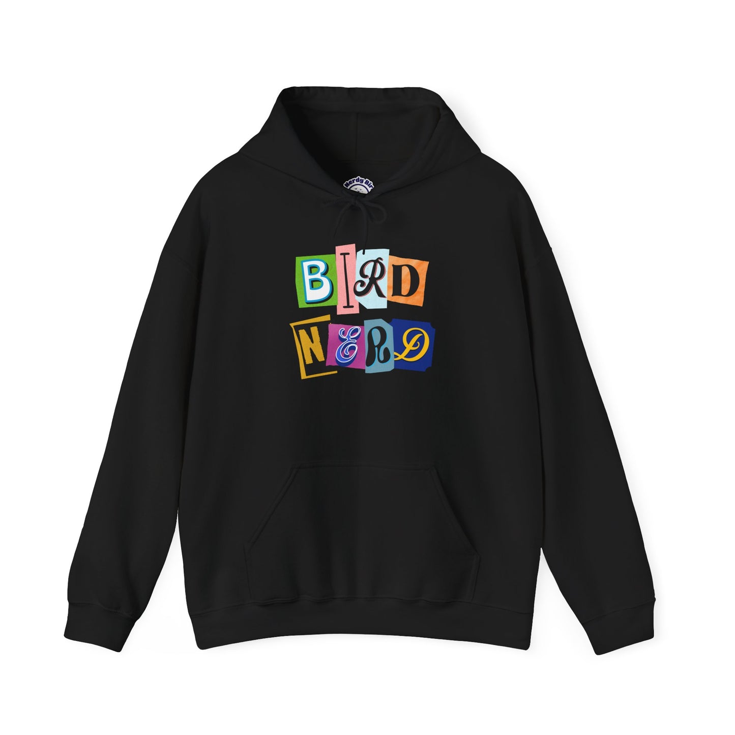 Bird Nerd Unisex Hooded Sweatshirt - Cozy Gift for Birdwatchers, Nature Lovers, Casual Style, Eco-Friendly, Every Day Wear
