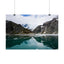 Scenic Mountain Reflection Rolled Poster | Tranquil Nature Wall Art