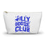 Silly Goose Club Accessory Pouch | Fun Makeup Bag | Travel Organizer | Gift for Friends | Cute Storage Solution | Quirky T-bottom Bag