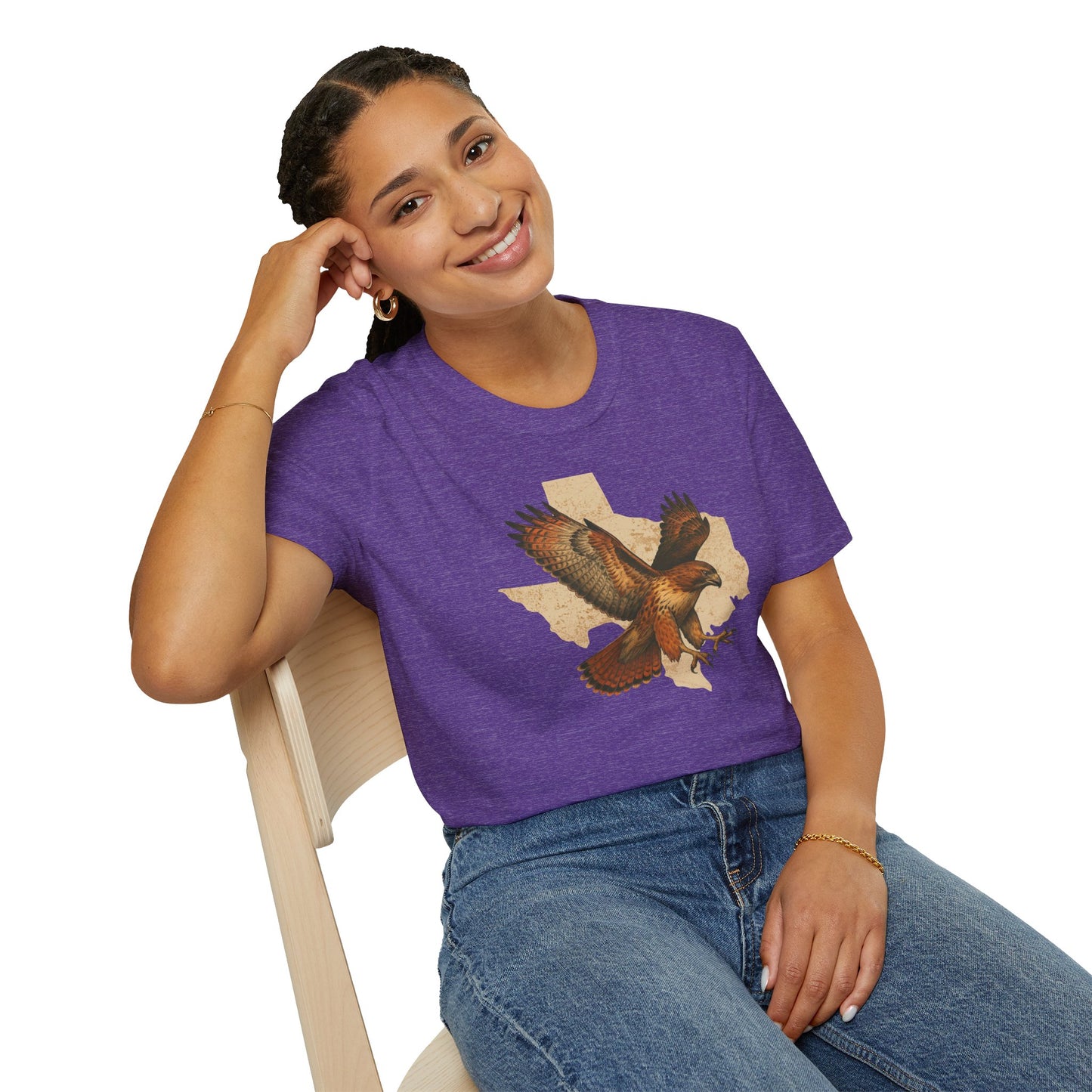 Texas Red-Tailed Hawk T-Shirt