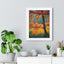 Autumn Serenity Framed Vertical Poster - Nature Wall Art for Home Decor