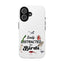 The Nerdy Birder - Easily Distracted by Birds Tough Phone Cases, Bird Lover Gift, Unique Phone Accessory, Nature-Themed Case