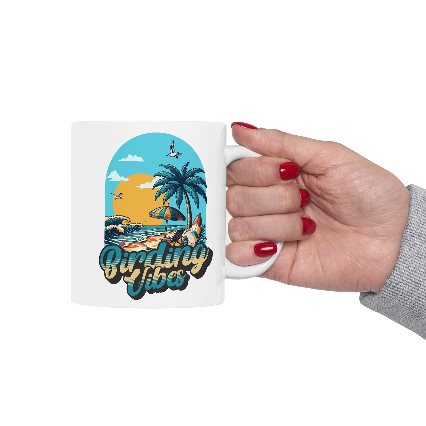 Birding Vibes Ceramic Mug