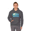 The Nerdy Birder Bird Watcher Teal Unisex Hoodie - Cozy Sweatshirt for Nature Lovers