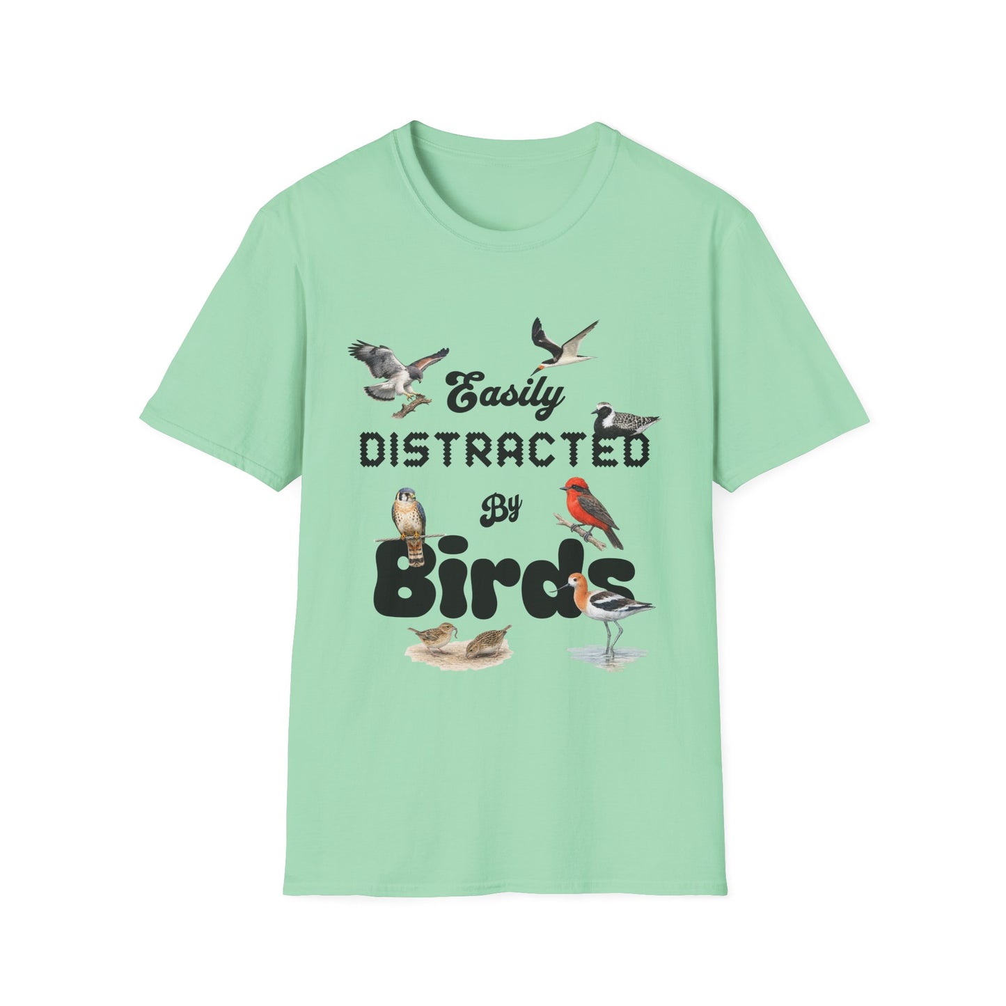 Easily Distracted by Birds - Texas Edition T-shirt