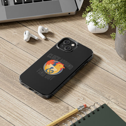 Funny Chicken Tough Phone Case - "Cluck Around & Find Out" - Durable Protection for Animal Lovers