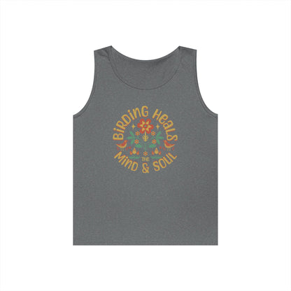Birding Heals Tank Top, Gift for Bird Lovers