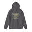 The Nerdy Birder - Eagle Soars Back Design Unisex Hoodie - Cozy Sweatshirt for Nature Lovers