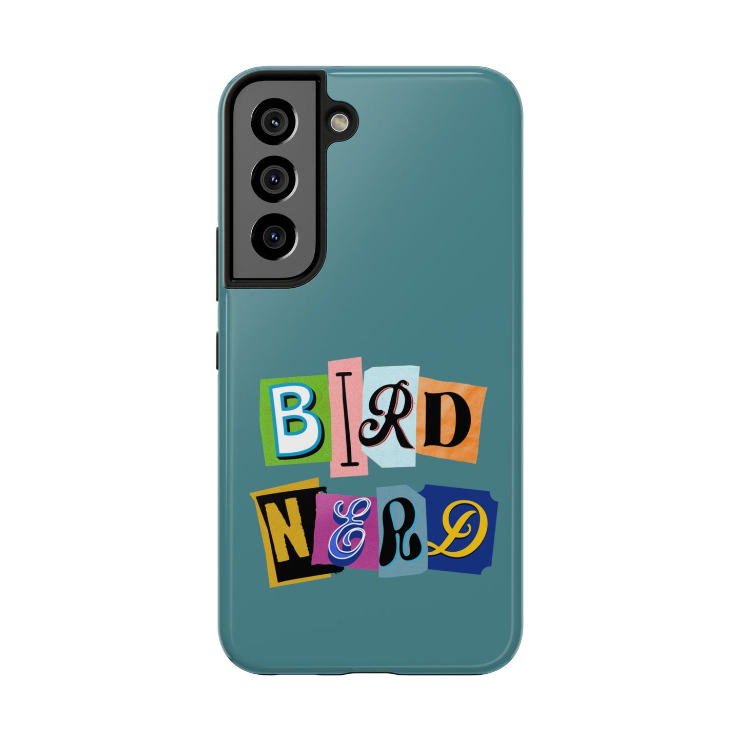The Nerdy Birder - Bird Nerd Tough Phone Cover for Bird Lovers, Unique Gift for Wildlife Enthusiasts