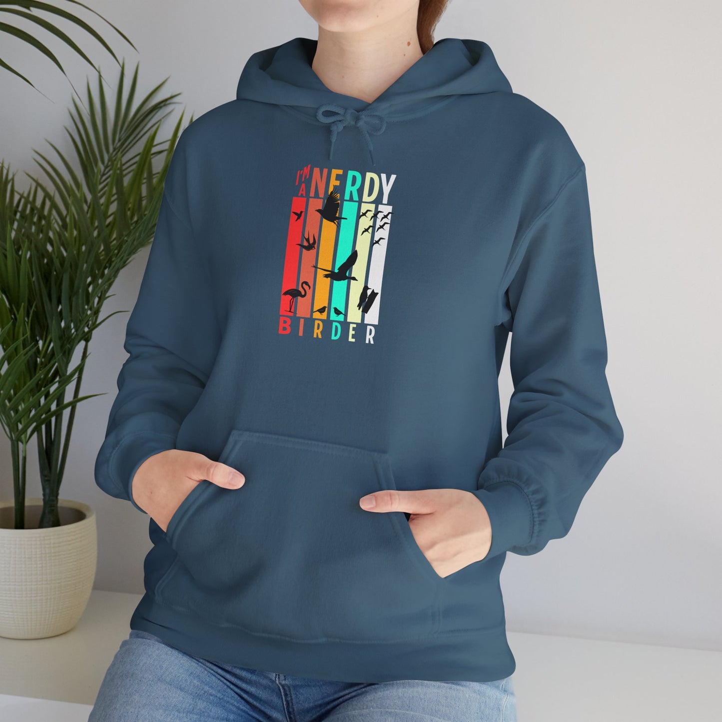 The Nerdy Birder - "I'm A Nerdy Birder" Unisex Hoodie - Cozy Sweatshirt for Nature Lovers