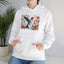Hummingbird In Bloom Hoodie - Cozy Sweatshirt for Nature Lovers
