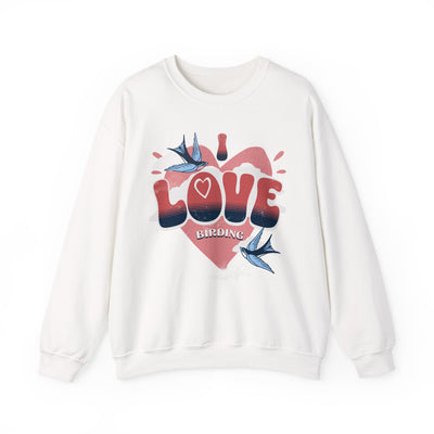 I Love Birding Unisex Heavy Blend™ Crewneck Sweatshirt