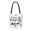 Easily Distracted By Birds Tote Bag – Perfect for Bird Lovers & Nature Enthusiasts