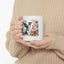 Hummingbird in Bloom White Ceramic Mug