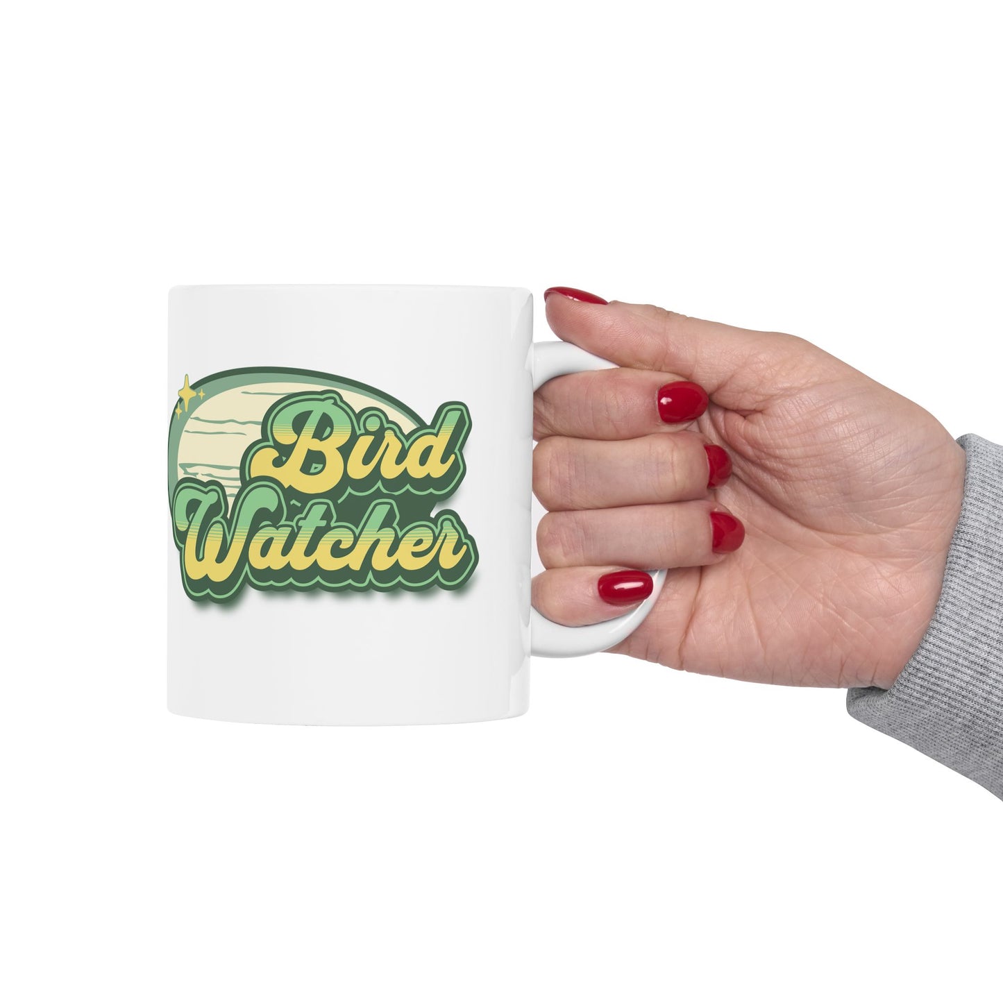 Bird Watcher Ceramic Mug - Perfect Gift for Nature Lovers