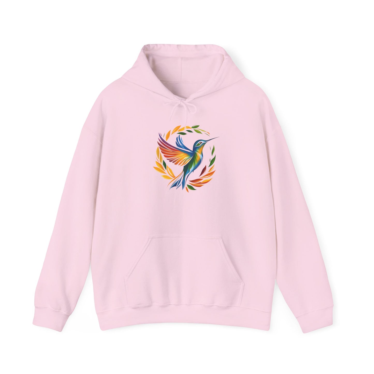 Hummingbird Rainbow Hoodie - Cozy Sweatshirt for Nature Lovers