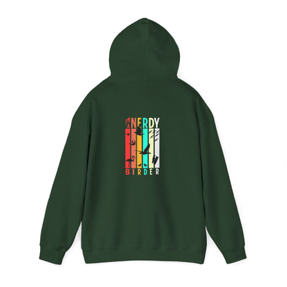 The Nerdy Birder - "I'm A Nerdy Birder" Back Design Unisex Hoodie - Cozy Sweatshirt for Nature Lovers