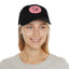 The Nerdy Birder - "Fluent in Fowl Language"  Dad Hat, Leather Patch Cap, Perfect Gift for Dads, Nature Lovers, Casual Style Cap, Summer Accessories
