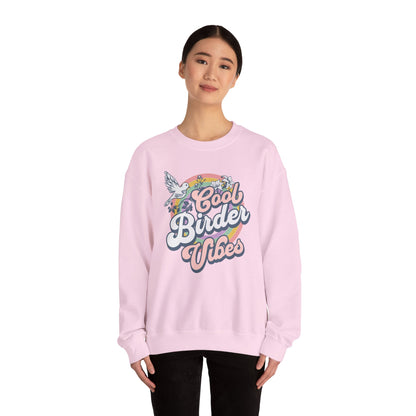 Cool Birder Vibes Sweatshirt - Unisex Heavy Blend™ Crewneck