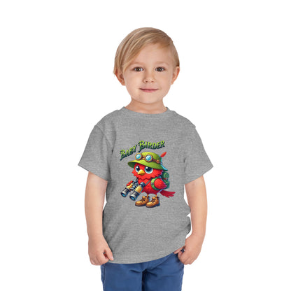 The Nerdy Birder -  Cute Toddler T-Shirt with Baby Birder Tee