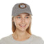 The Nerdy Birder - "Cool Birder Vibes" Dad Hat, Leather Patch Cap, Perfect Gift for Dads, Nature Lovers, Casual Style Cap, Summer Accessories