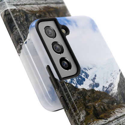 Scenic Mountain Tough Phone Case - Durable Design for Outdoor Enthusiasts