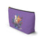 Peaceful Dove Accessory Pouch in Purple