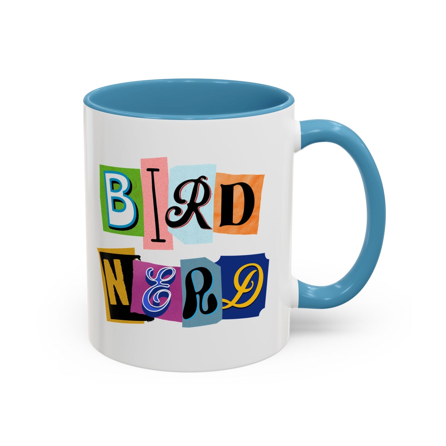 Bird Nerd Accent Coffee Mug - Fun & Quirky Gift for Bird Lovers
