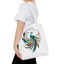 Vibrant Peacock Tote Bag – Artistic and Eco-Friendly Carryall for Everyday Use