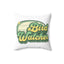 Bird Watcher Spun Polyester Square Pillow - Cozy Home Decor for Nature Lovers