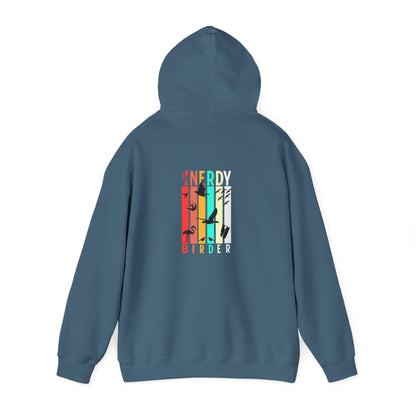 The Nerdy Birder - "I'm A Nerdy Birder" Back Design Unisex Hoodie - Cozy Sweatshirt for Nature Lovers