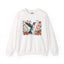 Hummingbird In Bloom Graphic Unisex Crewneck Sweatshirt