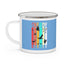 I'm a Nerdy Birder Enamel Camping Mug - Perfect for Birdwatching Enthusiasts, Ideal Gift for Nature Lovers