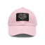 Bird Heart Hat with Leather Patch, Casual Cap for Bird Lovers